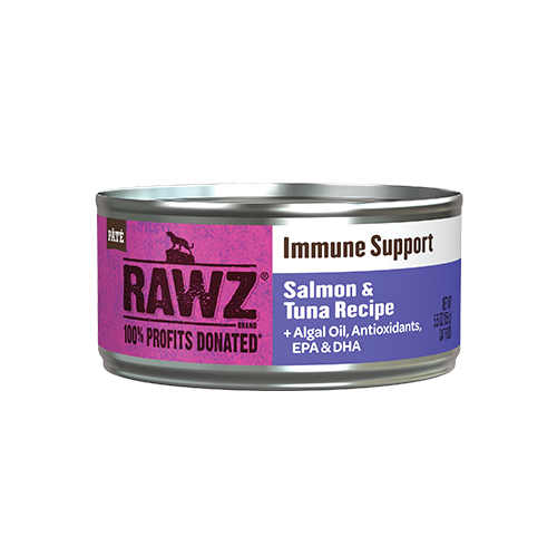 Rawz Rawz Cat Can Immune Support Salmon & Tuna 5.5oz