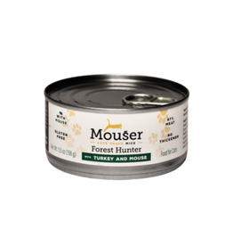 Mouser Brush Hunter Canned Cat Food Rabbit & Mouse 5.5oz