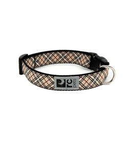 RC Pets RC Pets Clip Collar Tan Tartan