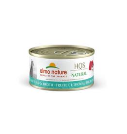 Almo Nature chat truite et thon au bouillon, 70g