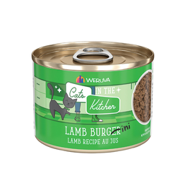 Weruva Cats in the Kitchen, Burger d'agneau boîte pour chat, 6 oz