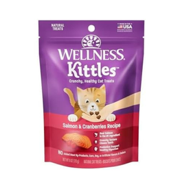 Wellness Wellness, Croquettes Kittles pour chat, saumon et canneberge, 6 oz