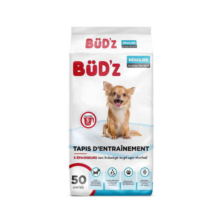 BUD'Z Budz Puppy Pads 22x22" 50pk