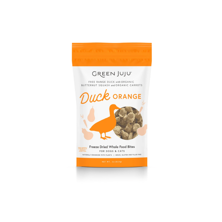 Green Juju Green Juju  Duck Orange Freeze Dried Whole Food Bites 85g