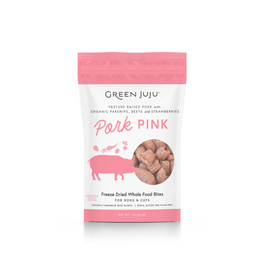 Green Juju Green Juju Pork Pink Freeze Dried Whole Food Bites 85g