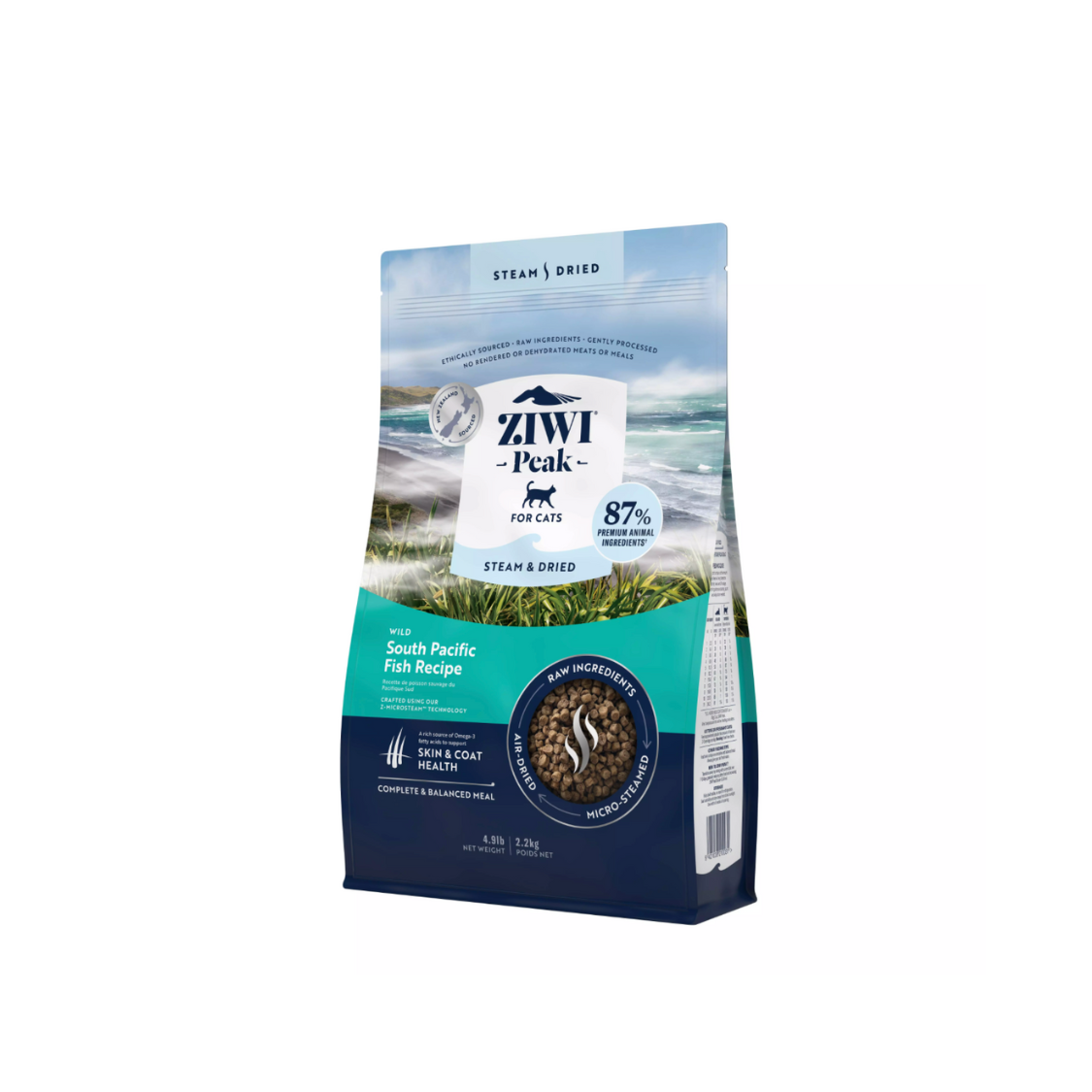 ZiwiPeak ZiwiPeak Cat Steam Dried South Pacific Fish