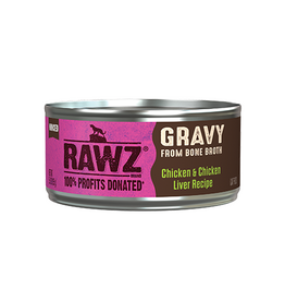 Rawz Rawz Cat Can Gravy Chicken & Chicken Liver 5.5oz