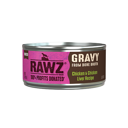 Rawz Rawz Cat Can Gravy Chicken & Chicken Liver 5.5oz