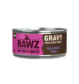 Rawz Rawz Cat Can Gravy Tuna & Salmon 5.5oz
