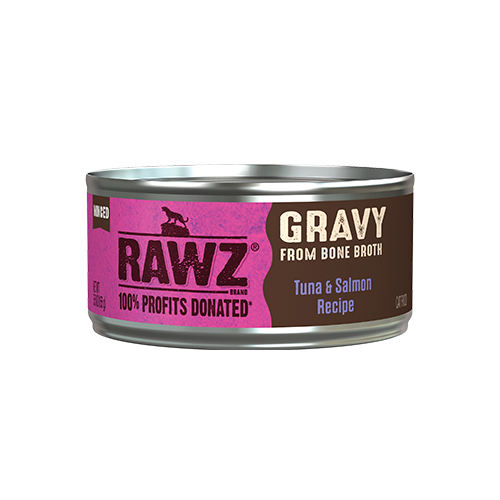 Rawz Rawz Cat Can Gravy Tuna & Salmon 5.5oz