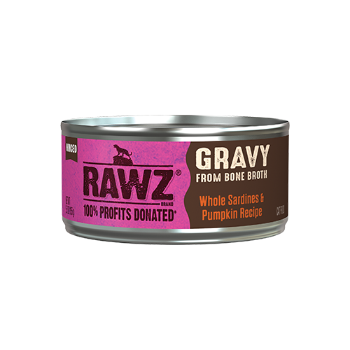 Rawz Rawz Cat Can Gravy Whole Sardine & Pumpkin 5.5oz