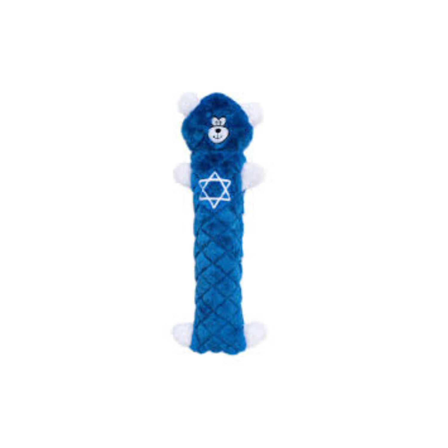 Zippy Paws Hanukkah Jigglerz Blue Bear