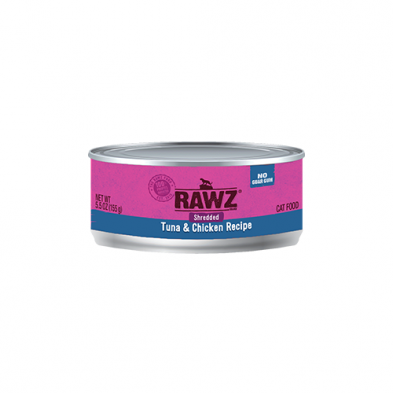 Rawz Rawz Cat Can Shredded Tuna & Chicken 5.5oz