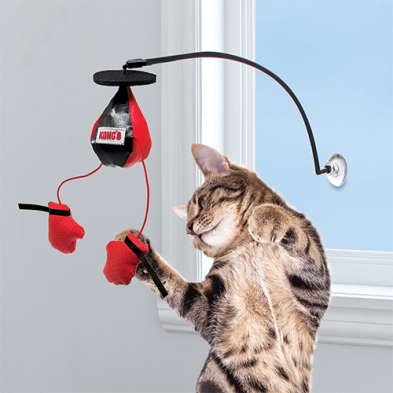 Kong Connects  Window Boxing Cat Toy