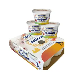 Happy Days Happy Days YoGoat Apple /Banana Greek Style Frozen Goat Milk Yogurt 110ml