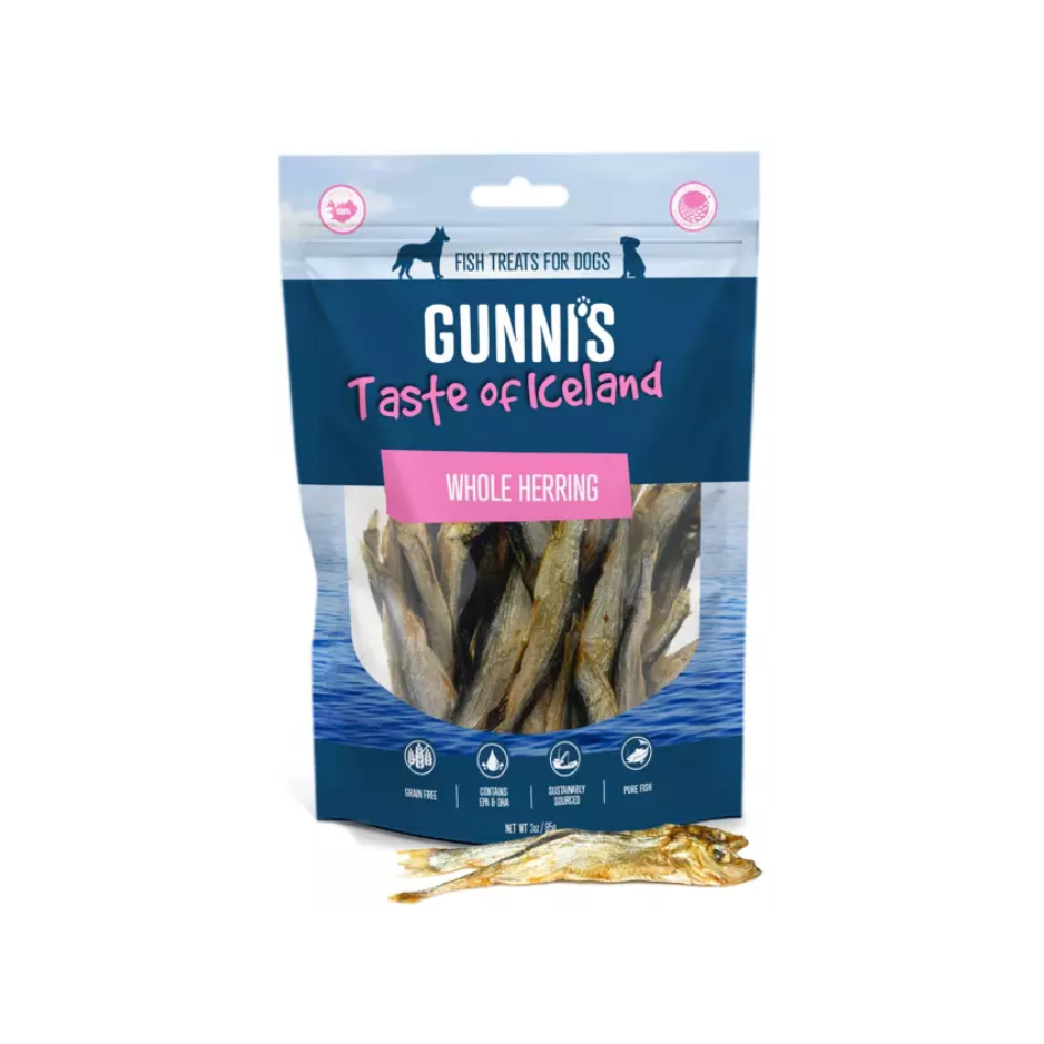 Gunni's Taste of Iceland Whole Herring 3oz