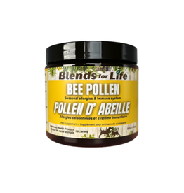 Livstrong, Pollen d'abeille canadien pour système immunitaire/allergies saisonnières et soutien à la santé du chien, 150 g