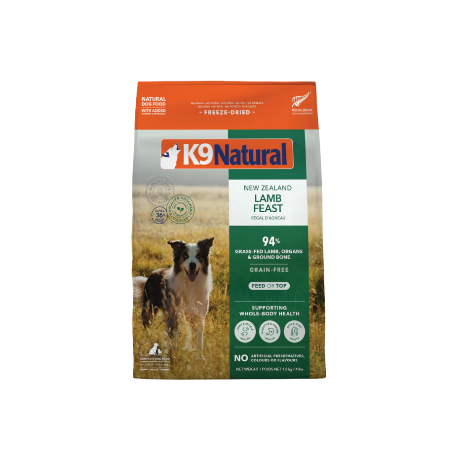 K9 Natural K9 Natural Freeze Dried Lamb 1.8kg