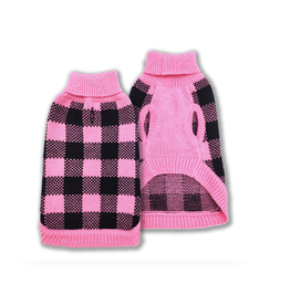 Doggie-Q DQ Double Knit Lumber Jacket Sweater