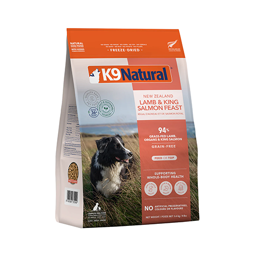 K9 Natural K9 Natural Freeze Dried Lamb & King Salmon 3.6kg