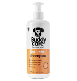 Buddycare Flea & Tick Shampoo for Dogs 16.9 fl oz