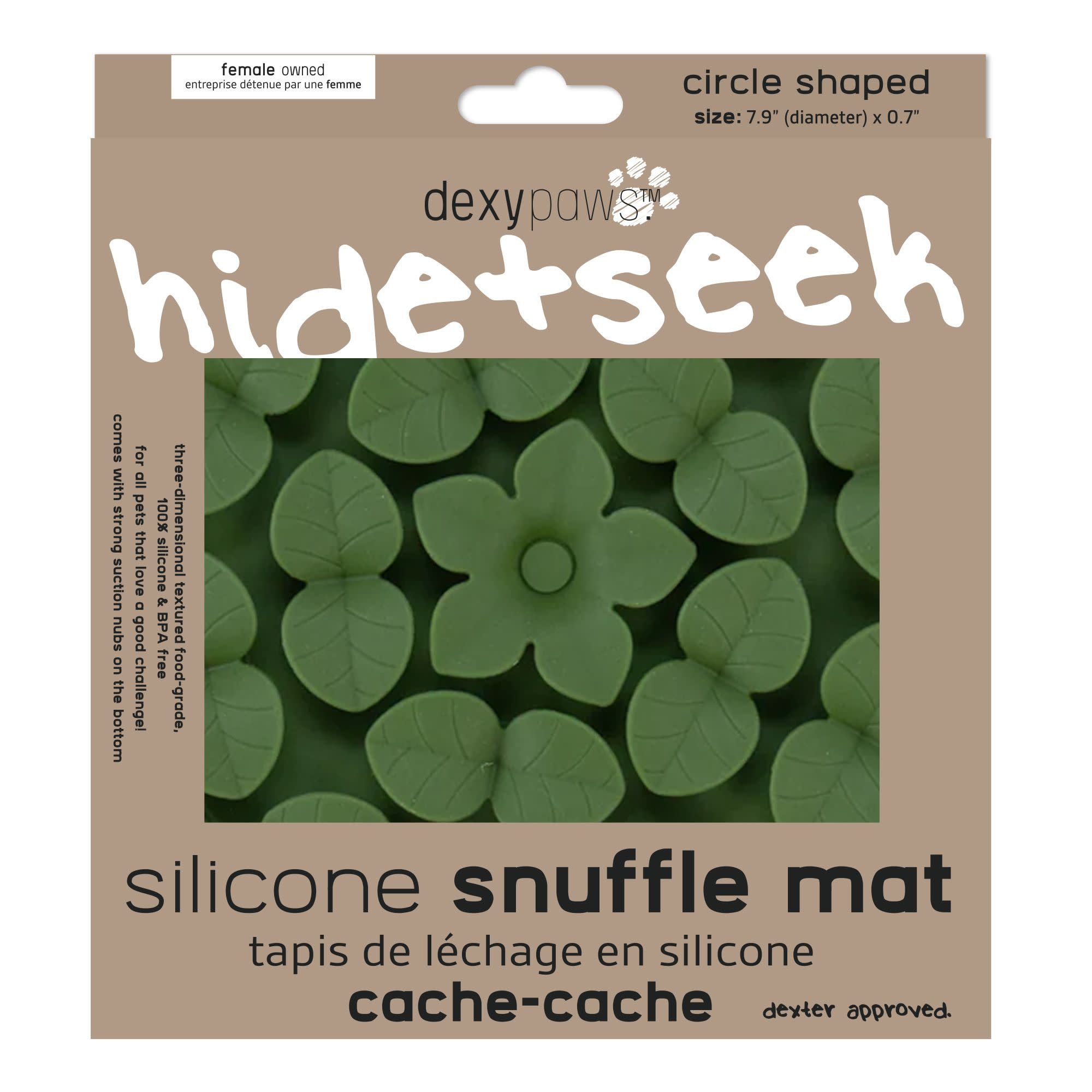 Dexypaws Silicone Snuffle Mat Hide + Seek