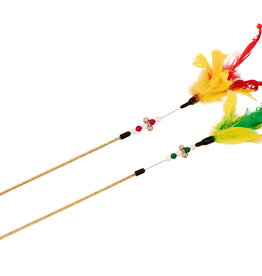 BUD'Z Bud'z Feather Toy For Cats Budgie