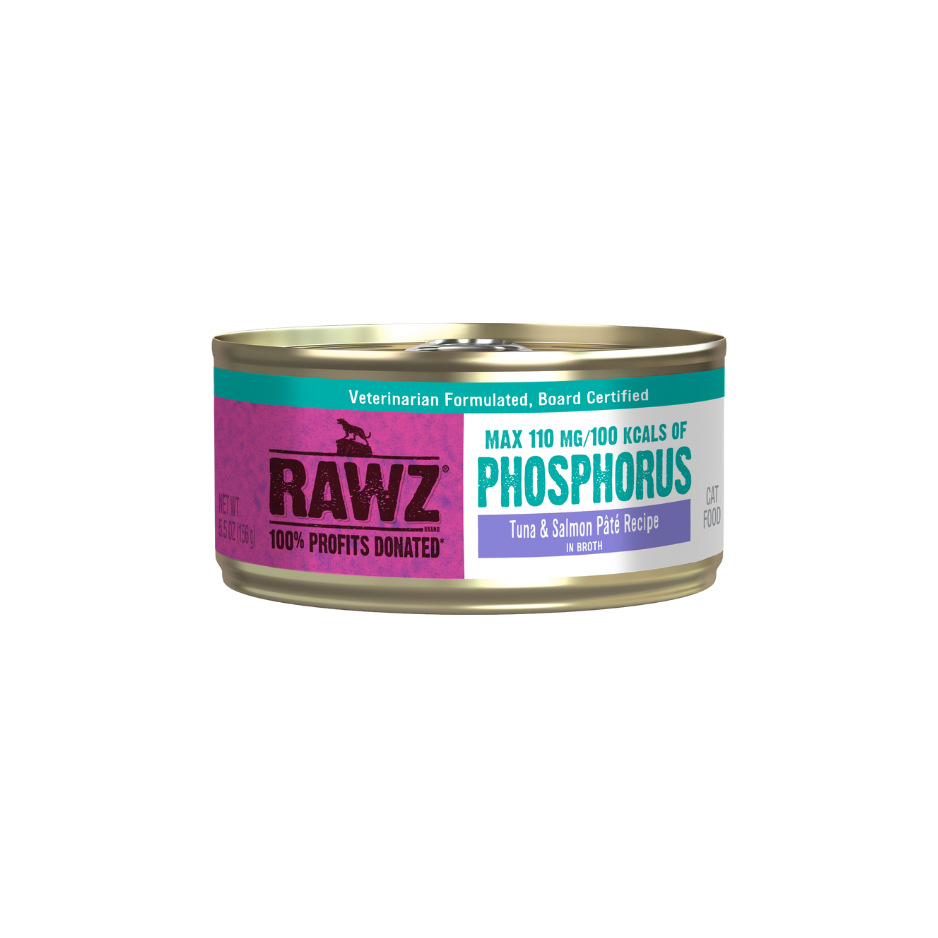Rawz Rawz Cat Can Low Phosphorus Tuna & Salmon 5.5oz