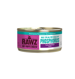 Rawz Rawz Cat Can Low Phosphorus Turkey 5.5oz