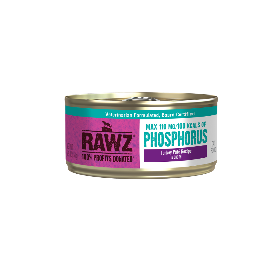 Rawz Rawz Cat Can Low Phosphorus Turkey 5.5oz