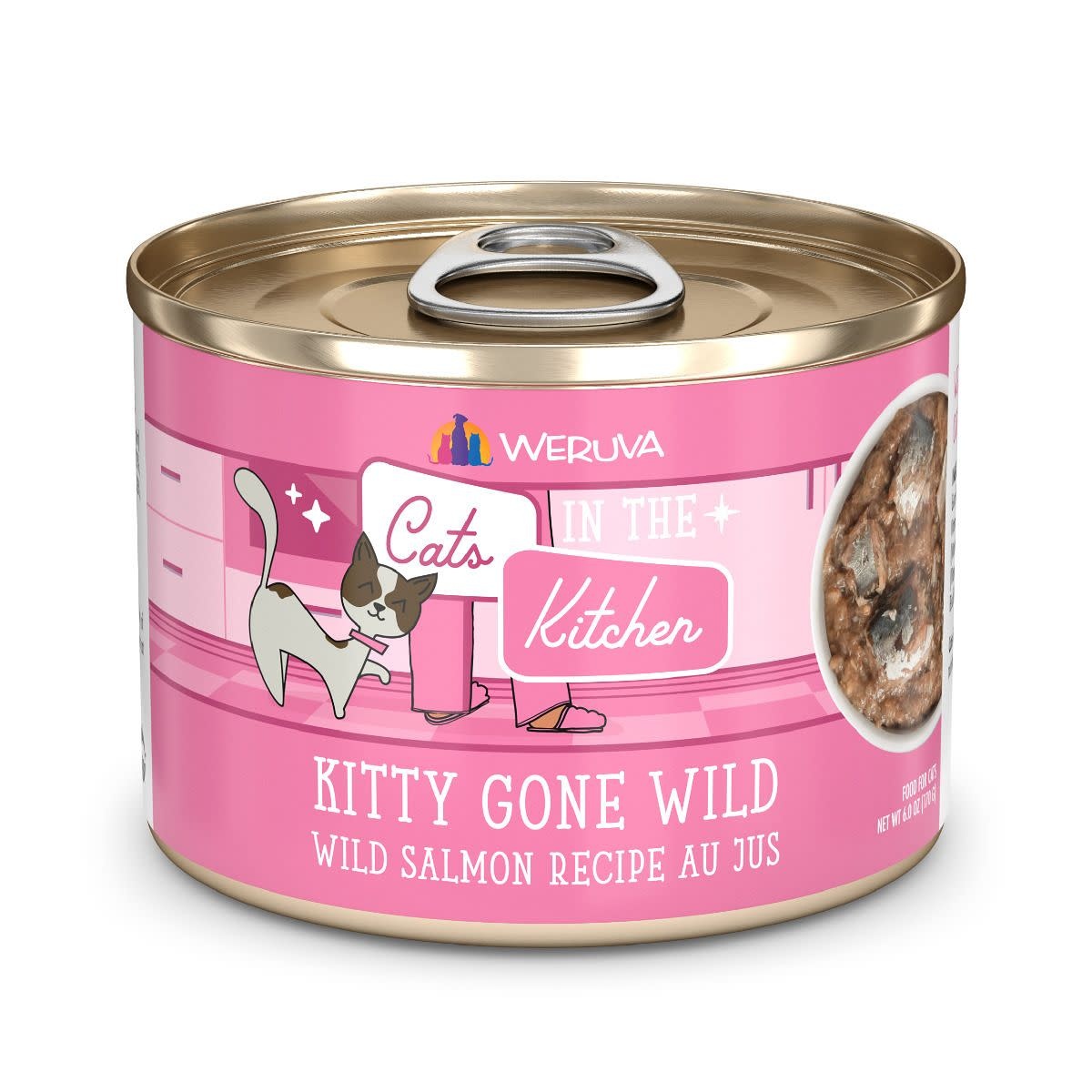 Weruva Cats in the Kitchen Kitty Gone Wild 6oz