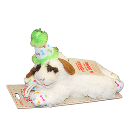 Multipet Multipet Lamb Chop with Birthday Hat 6" (Assorted Colour)
