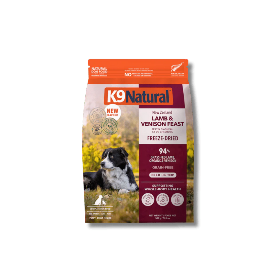 K9 Natural K9 Natural Freeze Dried Lamb & Venison Feast 500g
