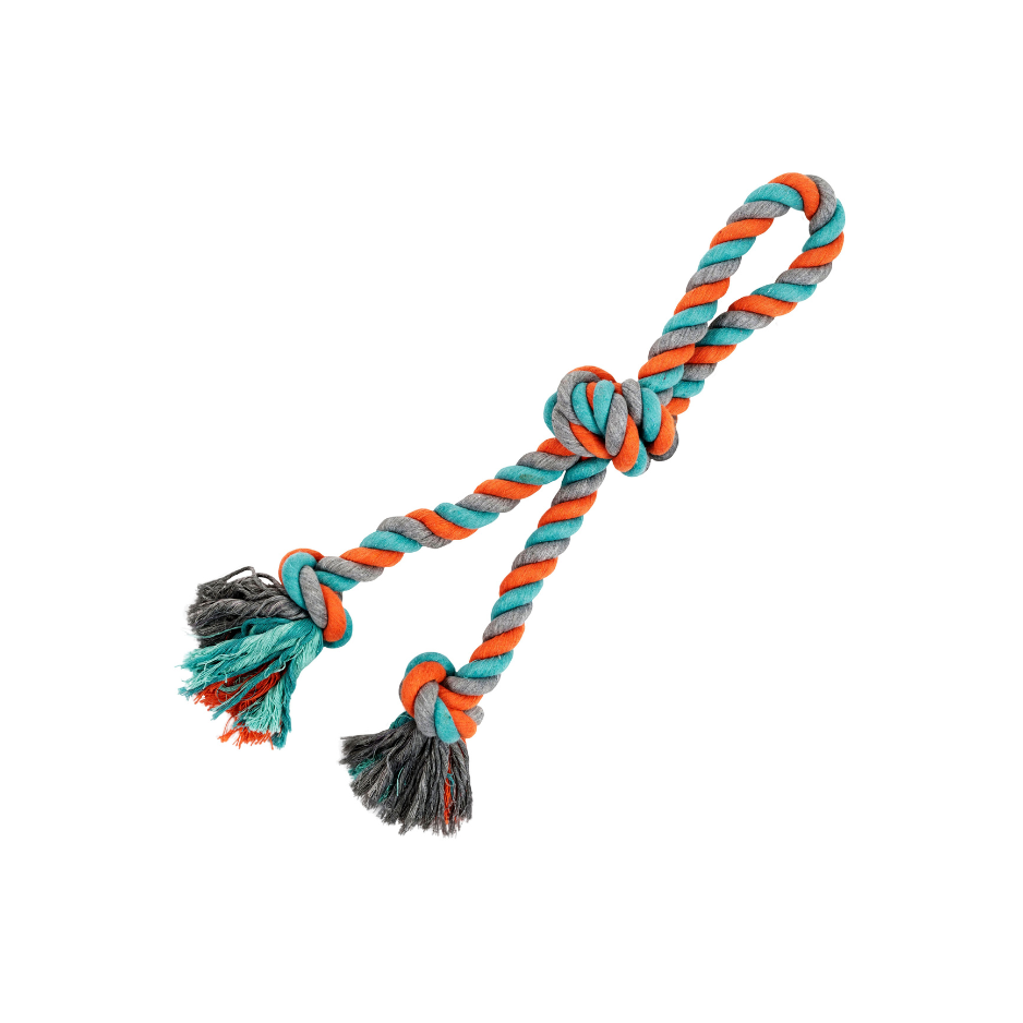 Budz Rope Toy Double with 3 Knots 23.5"