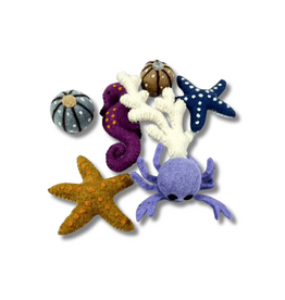 Dharma Dog Karma Cat Karma Cat Wool Felt Beach Cat Toys Assorted