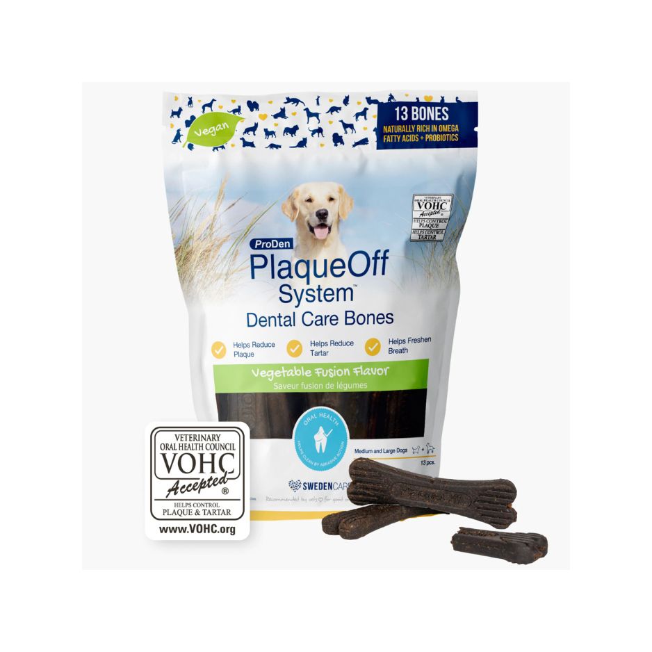 Proden Proden Plaque Off Mini Dental Bones Vegetable Fusion 12oz