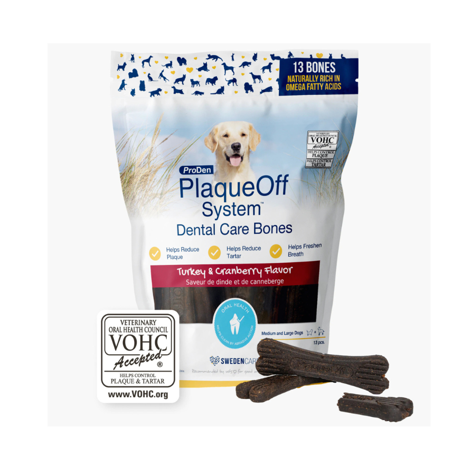 Proden Proden Plaque Off Dental Bones Turkey & Cranberry 17oz