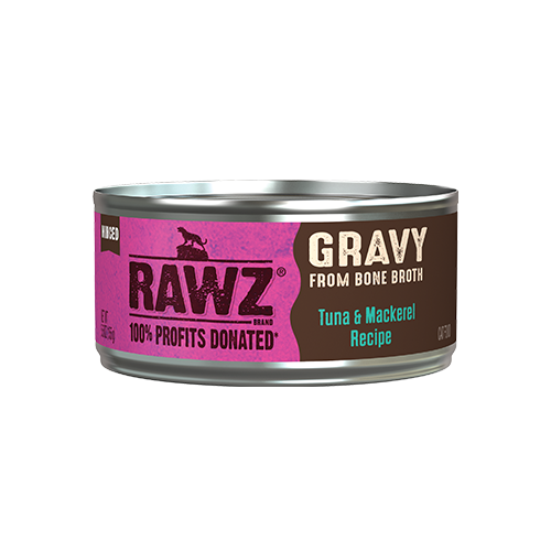 Rawz Rawz Cat Can Gravy Tuna & Mackerel 5.5oz