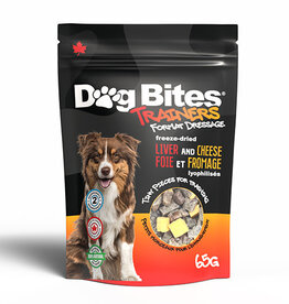 Dog Bites Dog Bites Freeze-Dried Liver & Cheese Trainers Treat 65g
