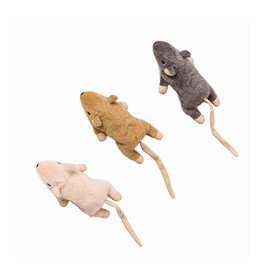 Spot Spot Flat Mouse Frankie with Catnip 5.5" Assorted