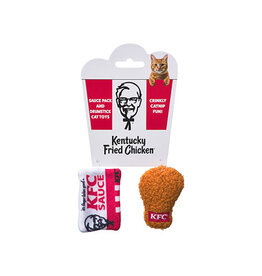 Spot Spot KFC Sauce Pack & Drumstick with Catnip