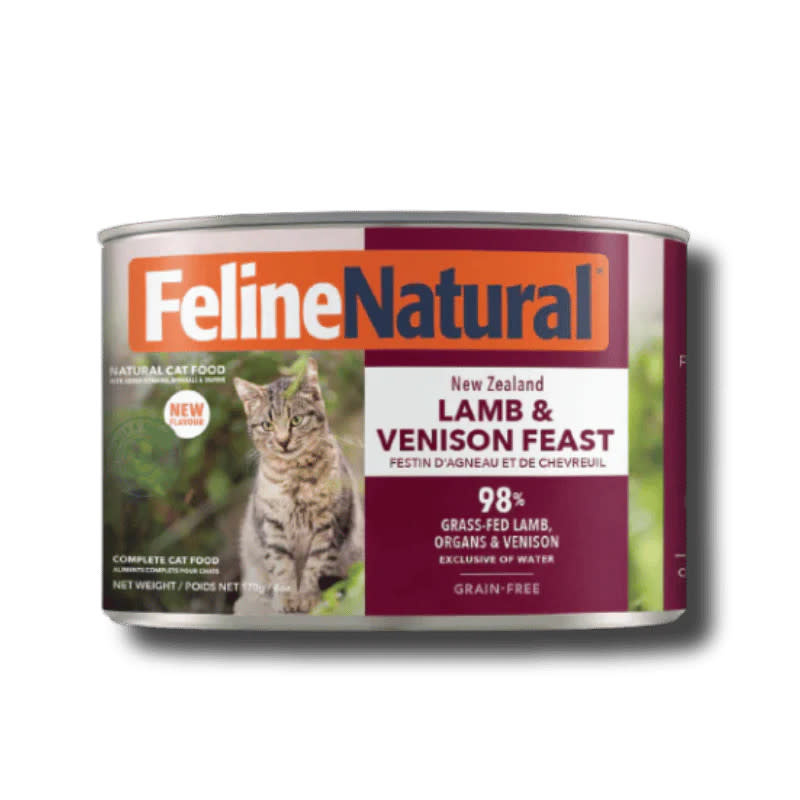 K9 Natural Feline Natural Cat Can Lamb & Venison Feast 6oz