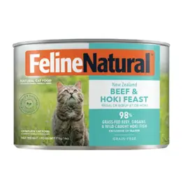 K9 Natural Feline Natural Cat Can Beef & Hoki Feast 6oz