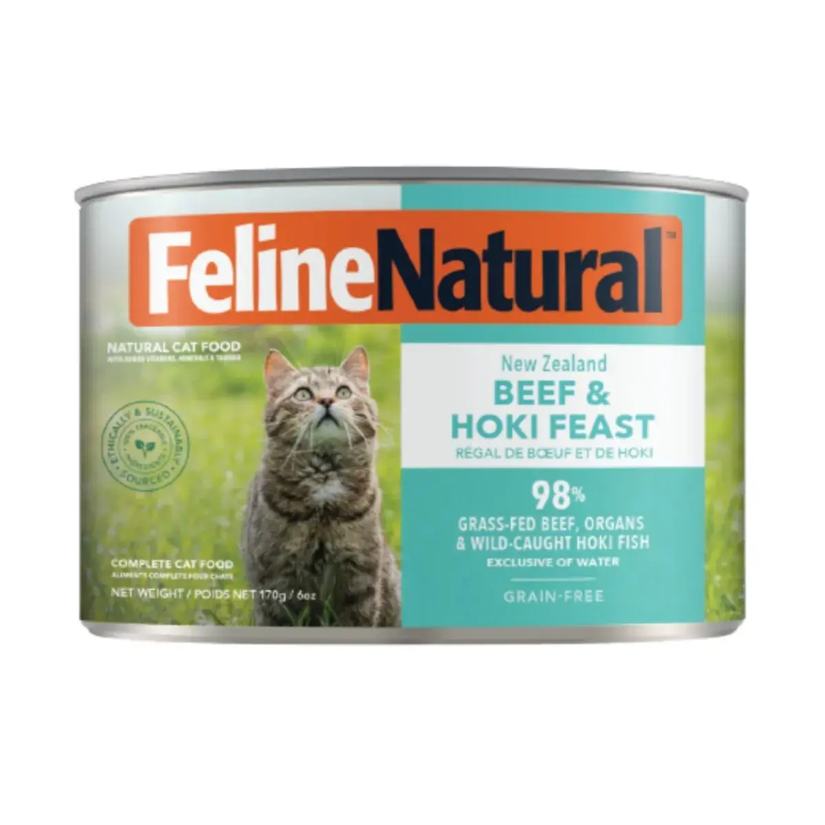 K9 Natural K9 Natural Cat Can Beef & Hoki 6oz