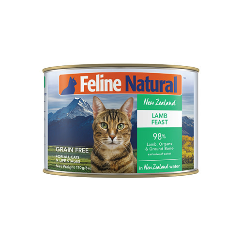 K9 Natural Feline Natural Cat Can Agneau 6 oz