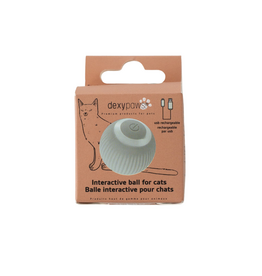 Dexypaws Dexypaws Interactive Cat Toy Smart Rotating Ball