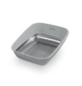 Litter Genie Cat Litter Box Stainless Steel Base 23.4" x 19.4" x 9.4"