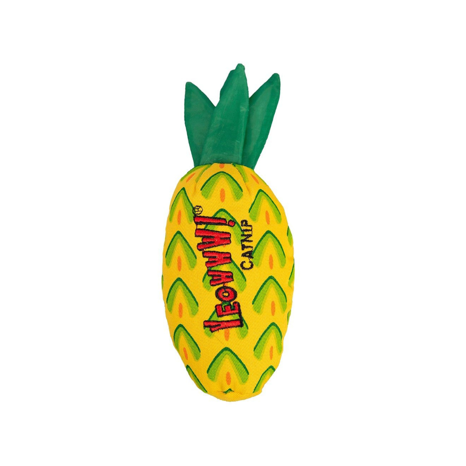 Ducky World Yeowww Jouet D'herbe à Chat - Ananas