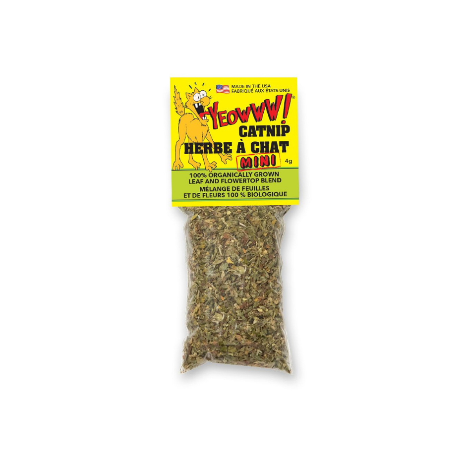 Ducky World Yeowww! Jouet D'herbe à Chat - Sachet D'herbe à Chat, 4gr