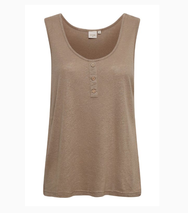 Cream CrLuna Jersey Tanktop PointeClaire West Island